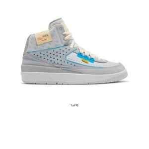 union LA X Jordan 2 Grey Fog
